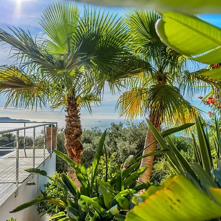 Contemporary With Sea View Vakantiehuis Carqueiranne